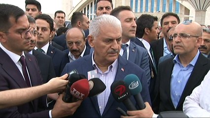 Başbakan Yıldırım:'Erzurum’un Karaçoban ilçesinde bir hadise yaşandı, 2 vatandaşımız hayatını kaybetti ama seçimler ile ilgili değil. 2 grup arasında uzun süreden beri devam eden kan davası sonucu olduğu anlaşılıyor. Bunun dışında herhangi b