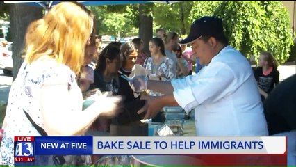 Descargar video: Utah Chef Holds Special Bake Sale to Help Families Separated at U.S.-Mexico Border