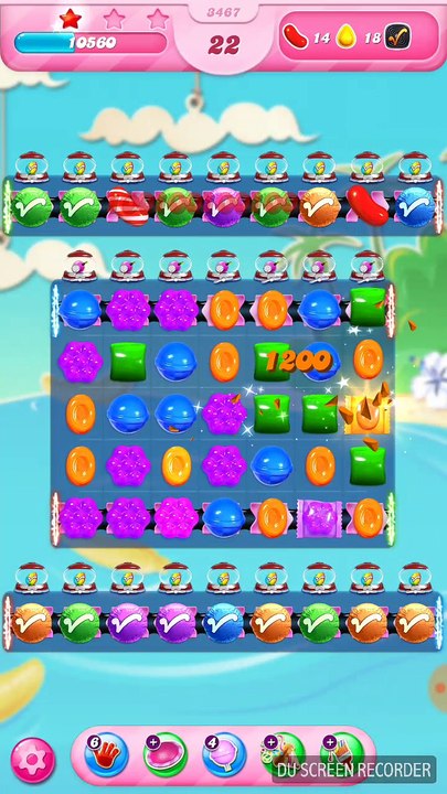 candy crush saga level 3467