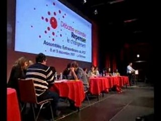 AGE - PCF : Rapport introductif d'Olivier Dartigolles