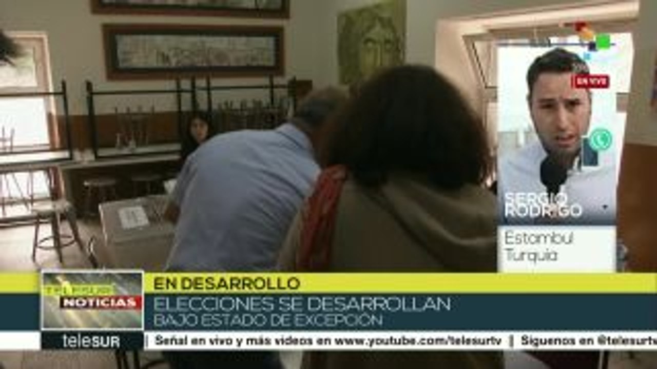 teleSUR Noticias: Comienza jornada de elecciones en Turquía