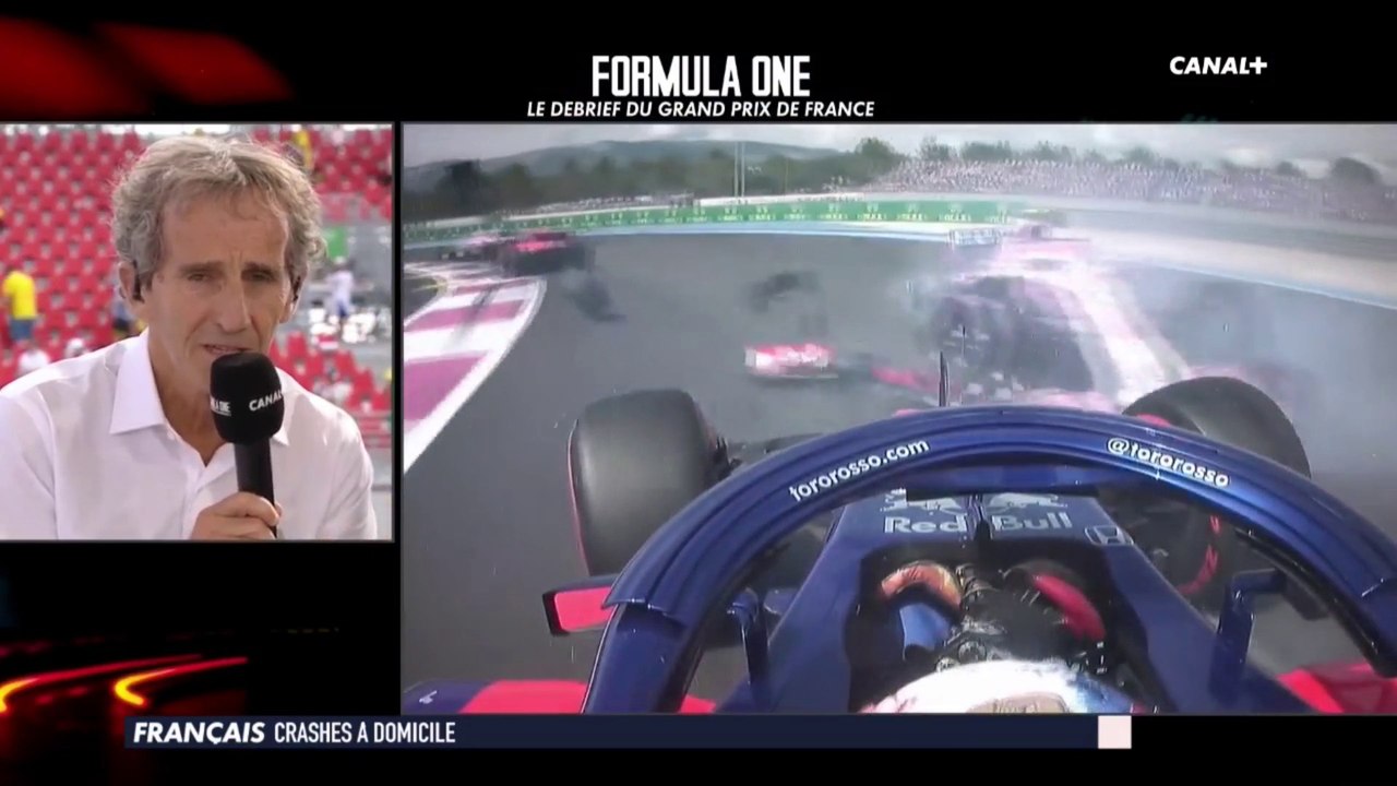 Grand Prix de France 2018 - Alain Prost décortique les crashes tricolores dans Formula One - Vidéo Dailymotion