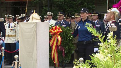 Carmena agradece la labor de la Policía Municipal