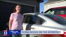 Utah Drivers Say They`re Tired of Rocks, Debris Flying on Freeway