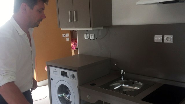 Visite d'un appartement du village sénior de l'EHPAD de Neuilly-lès-Dijon