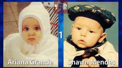 ariana grande vs shawn mendes transformation from 1 to 24 Years Old