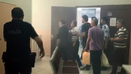 Niğde Adliyesi'nde yangın (1)