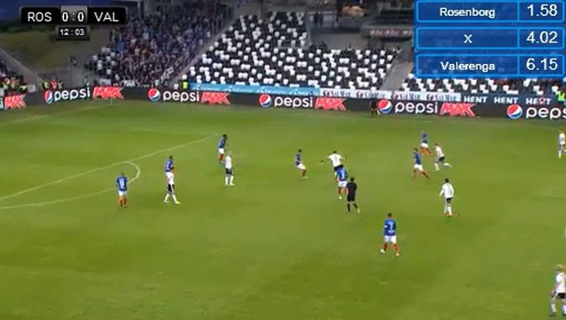 Anders Konradsen Goal HD - Rosenborg 1-0 Valerenga 24.06.2018