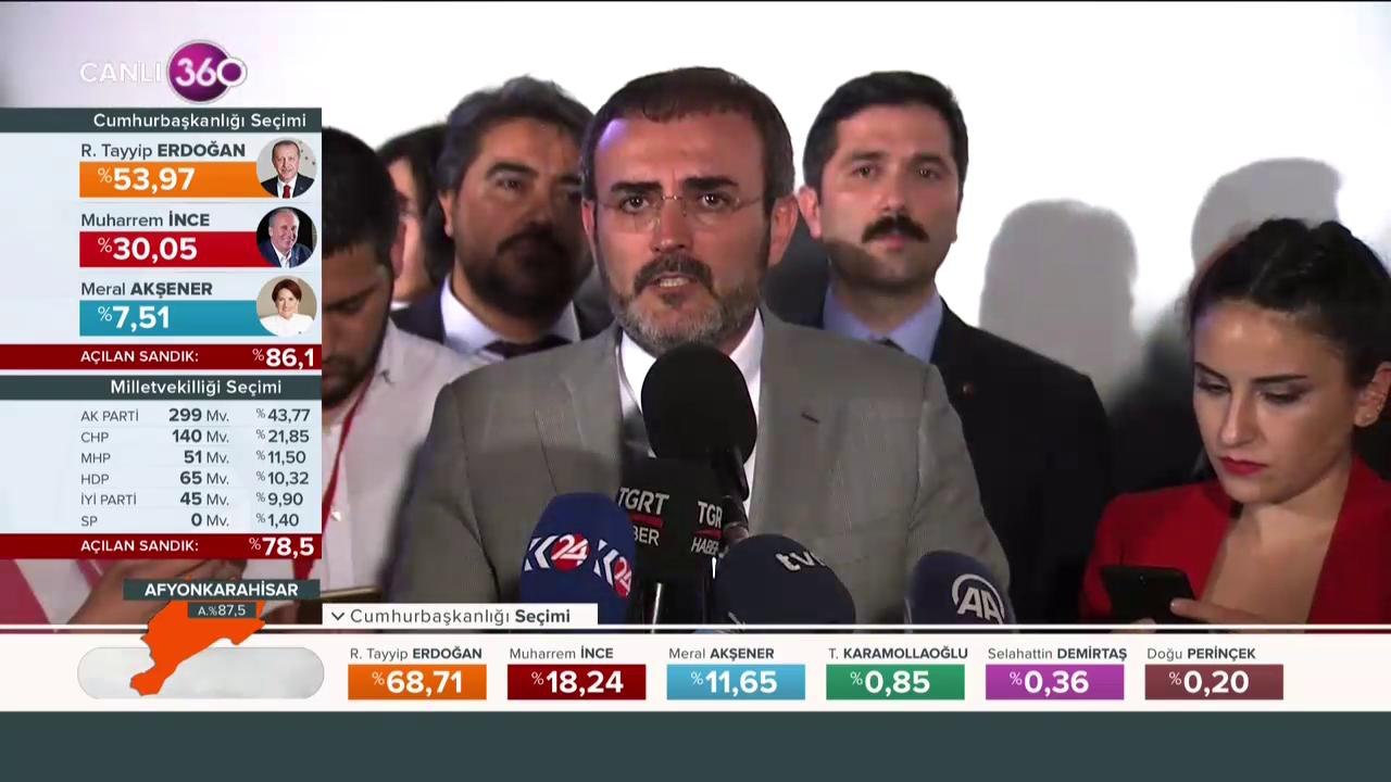 Mahir Ünal seçim sonuçlarını değerlendiriyor