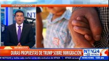 Trump pidió deportación para inmigrantes irregulares sin comparecencia ante un juez