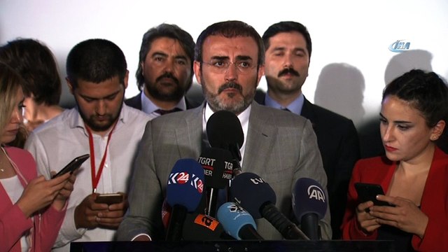 Mahir Ünal:'Milletin iradesinin tecellisidir. Her siyasi parti saygılı olmalıdır. Cumhurbaşkanı inşallah burada balkon konuşması yapacaktır.'