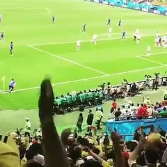 Golazo de Yerry Mina Colômbia 1x0 Polônia 24-06-2018