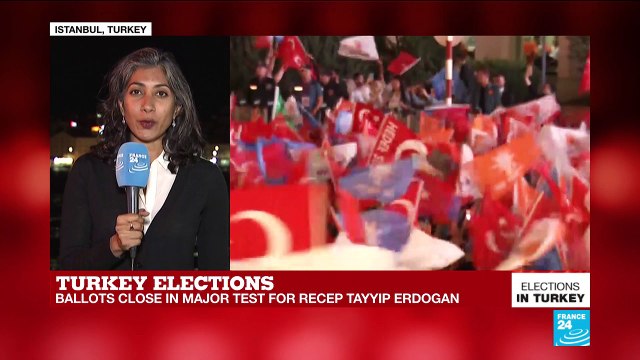 Turkey elections: Protesters gathered around the supreme election board in Ankara