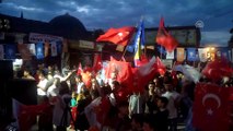 Makedonya'da seçim kutlaması - ÜSKÜP
