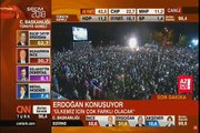 Erdoğan zaferini ilan etti: Milletimiz şahsıma görevi verdi, Cumhur İttifakı çoğunluğu aldı