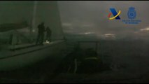 Operación GRU Policía Nacional intercepta cerca de Canarias un velero cargado con 1.850 kg de cocaína
