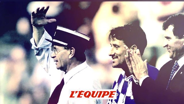 Blazevic et l'hommage au gendarme Nivel - Foot - Beaux gestes