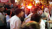 AK Partili ve CHP'liler arasında arbede yaşandı