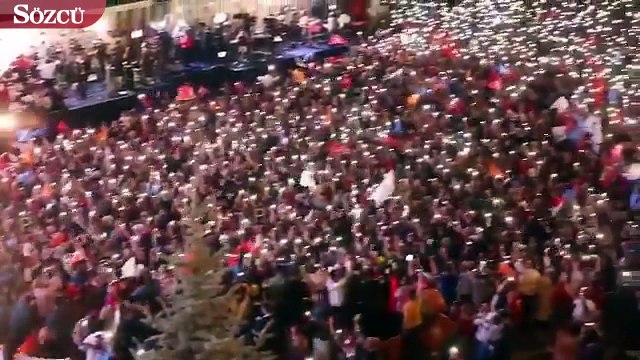 Erdoğan seçim sonrası balkon konuşması bekleniyor