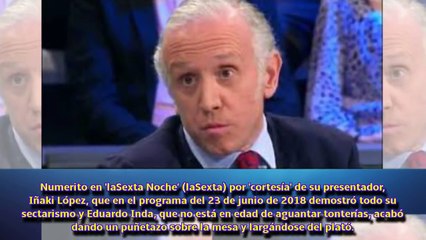 Eduardo Inda estalla ante el sectarismo y las amenazas de Iñaki LópezQuieres que me vaya Pues me voy