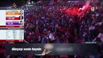 Cumhurbaşkanı Erdoğan balkon konuşması yapıyor