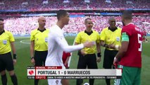 Portugal Vs. Marruecos  1-0 Resumen y goles (Mundial Rusia 2018) 20/06/2018