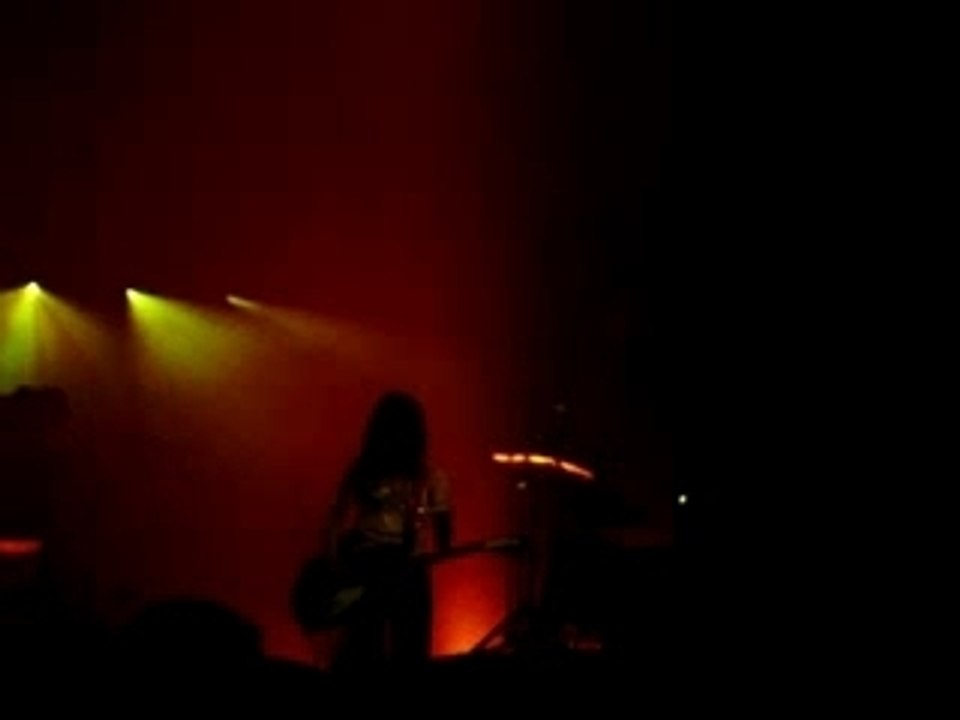 Vanessa Paradis concert  forest national solo de guitare