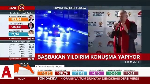Başbakan Yıldırım: Bugün bayram günüdür bugün Türkiye günüdür