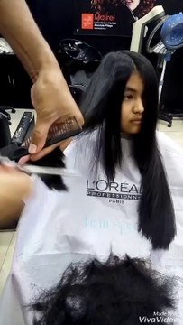 How to: Quick Long layered haircut tutorial