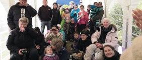 Throat singing is not so common in Greenland these days, but more popular in other Inuit countries. There are a few young artists in Greenland who are trying to