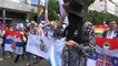 LGBT Activists March in Belgrade Pride Parade Amid High Security Presence