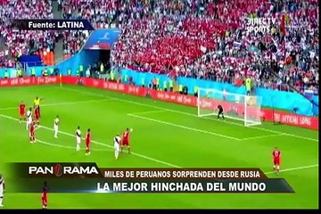 La mejor hinchada del mundo: miles de peruanos sorprenden desde Rusia