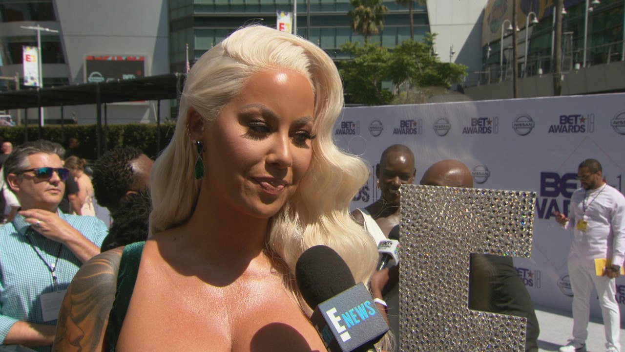Amber Rose Brings Old Hollywood Glam to 2018 BET Awards video Dailymotion
