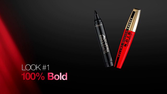 Trucco occhi Look Excess - #1 100% BOLD nero intenso (2)