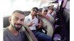 India vs England: Virat Kohli, MS Dhoni & Team India's funny moments during Flight । वनइंडिया हिंदी