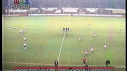 Bristol City - Plymouth Argyle 05-11-1991 Division Two