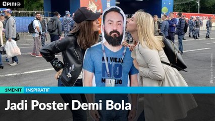 #1MENIT | Jadi Poster Demi Bola