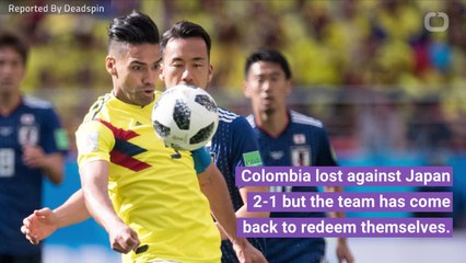 James Rodríguez Makes Third Colombia Goal Possible With Curved Pass