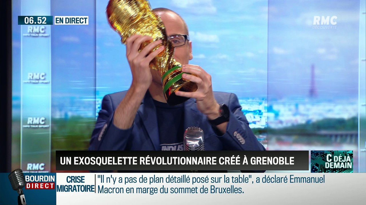 La chronique d'Anthony Morel : Quand la technologie vient en aide aux personnes tétraplégiques - 25/06