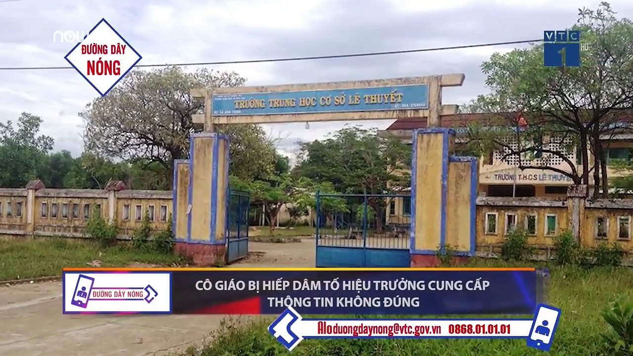 Cô giáo bị cưỡng hiếp tại trường tố hiệu trưởng nói dối - VTC News