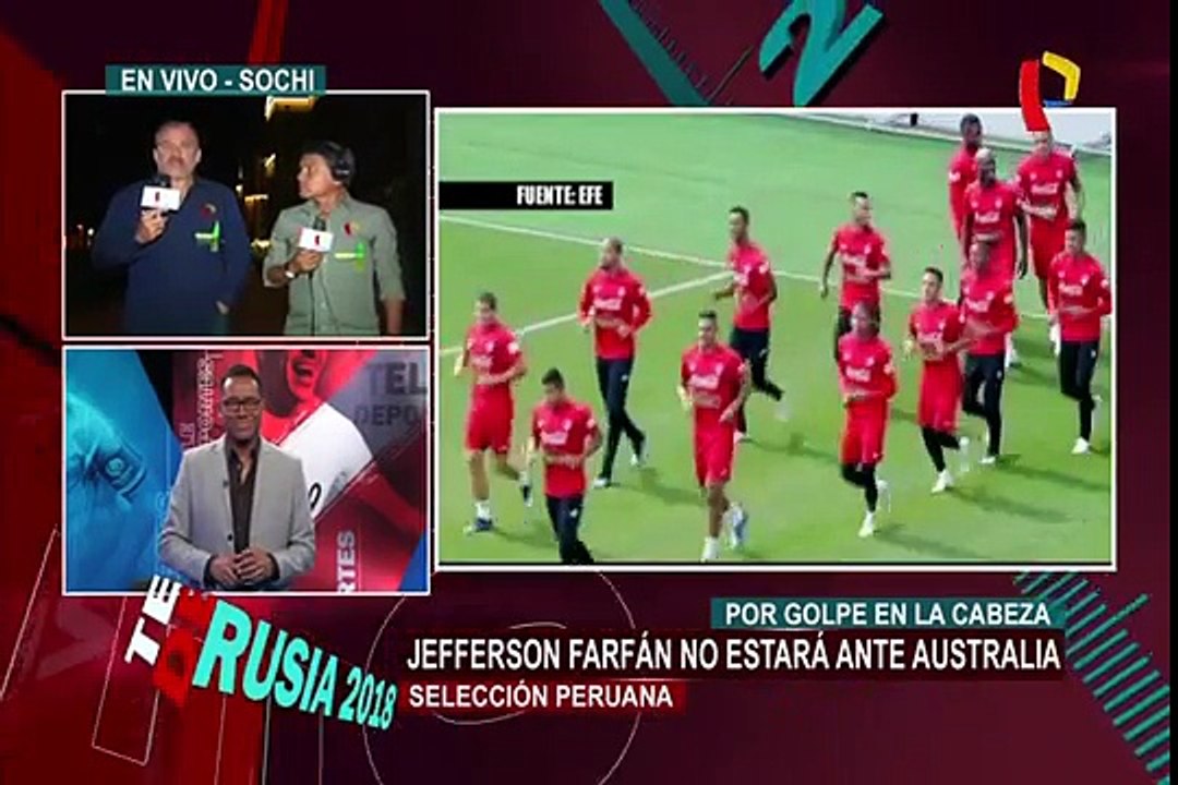 Último entrenamiento de la bicolor en Moscú