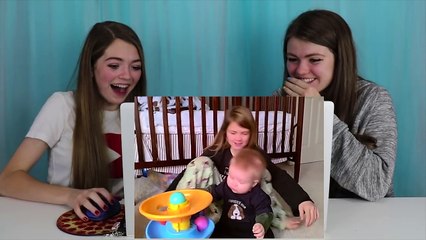 Reacting To Our Childhood Videos / AllAroundAudrey