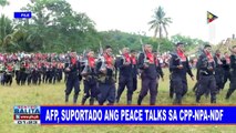 AFP, suportado ang peace talks sa CPP-NPA-NDF