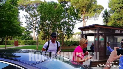 L'arrivo di Santon e Zaniolo a Villa Stuart (25/06/2018)