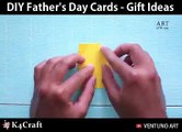 DIY Father's Day Cards | Gift Ideas | Paper Crafts via: Art All The Way,