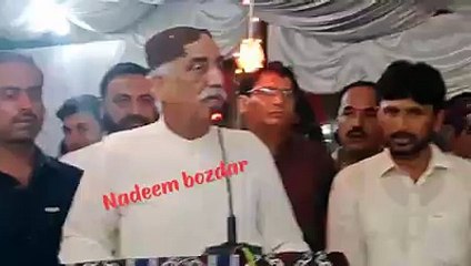 Khursheed shah Badly Threatening People of His Area