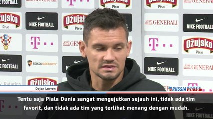 Download Video: Kroasia Adalah Kuda Hitam Untuk Memenangkan Piala Dunia - Lovren