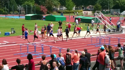 Régionaux de Normandie 2018 à Caen 800m Hugo Dalla et Quentin Pigot