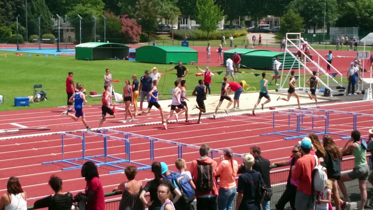 Régionaux de Normandie 2018 à Caen 800m Hugo Dalla et Quentin Pigot