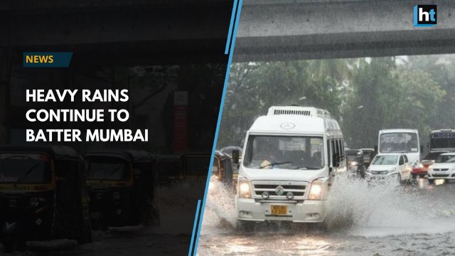 Mumbai rains: Downpour and waterlogging cause traffic snarls in the city